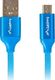 Kabel USB Lanberg microUSB - 1 m Niebieski (CA-USBM-20CU-0010-BL) 1