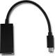 Adapter USB Qoltec USB-C - DisplayPort Czarny  (50377) 1