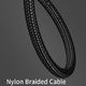 Kabel USB Usams USB-A - USB-C 1.2 m Czarny (SJ221TC01) 4