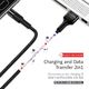 Kabel USB Usams USB-A - USB-C 1.2 m Czarny (SJ221TC01) 6
