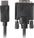 Kabel Lanberg DisplayPort - DVI-D 1.8m czarny (CA-DPDV-10CU-0018-BK) 2