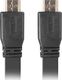Kabel Lanberg HDMI - HDMI 3m czarny (CA-HDMI-21CU-0030-BK) 1