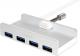 HUB USB LogiLink 4x USB-A 3.0 (UA0300) 1