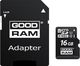 Karta GoodRam MicroSDHC 16 GB Class 10 UHS-I/U1  (M1AA-0160R12) 1