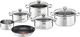 Tefal Zestaw garnków Duetto 10 elementów (G703SA74) 1