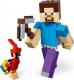 LEGO Minecraft BigFig Steve z papugą (21148) 2