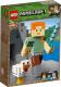 LEGO Minecraft BigFig Alex z kurczakiem (21149) 1