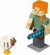 LEGO Minecraft BigFig Alex z kurczakiem (21149) 2