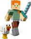 LEGO Minecraft BigFig Alex z kurczakiem (21149) 3