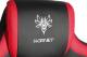 Fotel Gembird Hornet czarno-czerwony (GC-HORNET-01) 4
