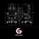Fotel Gembird Hornet czarno-czerwony (GC-HORNET-01) 6