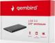 Kieszeń Gembird  USB 3.0 dla dysków 2.5" SATA (EE2-U3S-4) 4