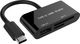 Czytnik Gembird USB-C (UHB-CR3-02) 1