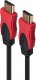Kabel Maclean HDMI - HDMI 5m czerwony (MCTV-708) 1