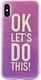 Beline Etui Pattern Galaxy J6 Plus 'ok lets do this' 1