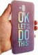 Beline Etui Pattern Galaxy J6 Plus 'ok lets do this' 2