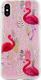 Beline Etui Pattern Sam A605 A6 Plus wzór 5 2018 (flamingos pink) 1
