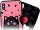 Beline Etui Hearts iPhone X/Xs wzór 6 (cat pink) 5