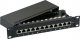 EFB EFB Mini-Patchpanel STP 12xRJ45 Cat.5e,10" 1HE, schwarz 1