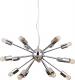 Lampa wisząca Italux Theo nowoczesna klasyczna chrom  (AD20000-18A) 1