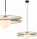 Lampa wisząca Italux Sandy MDM-4002/1 GD 1