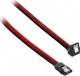 CableMod SATA - SATA, 0.3m, Czarno-czerwony (ZUSA-245) 1