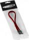 CableMod SATA - SATA, 0.3m, Czarno-czerwony (ZUSA-229) 3