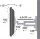 Techly Uchwyt ścienny ICA-PLB-171M 23'' - 55'' 10