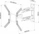 Techly Uchwyt ścienny ICA-PLB-171M 23'' - 55'' 11