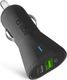 Ładowarka SBS Mobile ŁADOWARKA SAMOCHODOWA ZAPALNICZKA SBS 1X USB + 1X USB-C 5.1A 12V/24V CZARNA 1