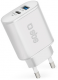 Ładowarka SBS Mobile 1x USB-A 1x USB-C 2.1 A (TETRPD18W) 1