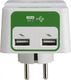 Listwa zasilająca APC Essential przeciwprzepięciowa 1 gniazdo 2xUSB biały (PM1WU2-GR) 1