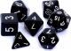 Rebel Komplet kości RPG matowe czarne (106192) 1