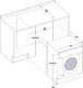 Pralka do zabudowy Whirlpool BIWMWG71484EEU 3