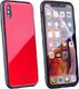 Etui Glass Samsung J610 J6 Plus czerwony /red 3