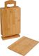 Deska do krojenia z rączką bambusowa 22x15cm 7szt. 2