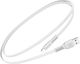 Kabel USB Baseus Kabel Baseus iPhone Lightning - USB 1m 2A tough series biały uniwersalny 5