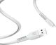 Kabel USB Baseus Kabel Baseus iPhone Lightning - USB 1m 2A tough series biały uniwersalny 6