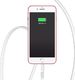 Kabel USB Baseus Kabel Baseus iPhone Lightning - USB 1m 2A tough series biały uniwersalny 8