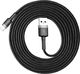Kabel USB Baseus USB-A - Lightning 2 m Czarno-szary (6953156275010) 4