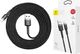 Kabel USB Baseus USB-A - Lightning 2 m Czarno-szary (6953156275010) 5