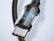Kabel USB Baseus Baseus kabel 2w1 u-shaped USB-C Lightning 2.4A czarny uniwersalny 6