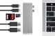 HUB USB 4kom.pl 1x SD 1x microSD 2x USB-C  + 2x USB-A 3.1 Gen2 5