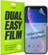 Ringke 2x Folia ochronna Ringke Dual easy film Apple iPhone XR uniwersalny 1