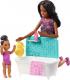 Lalka Barbie Mattel Skipper: Klub opiekunek - Opiekunka z wanną (FHY97/FXH06) 1