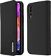 Dux Ducis Wish skórzane etui pokrowiec ze skóry naturalnej Huawei P20 Pro czarny uniwersalny 1