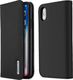 Dux Ducis Wish skórzane etui pokrowiec ze skóry naturalnej iPhone XS Max czarny uniwersalny 1