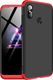 Hurtel 360 Protection etui na całą obudowę przód + tył Xiaomi Redmi Note 6 Pro czarno-czerwony uniwersalny 1