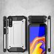 Hurtel Hybrid Armor pancerne hybrydowe etui pokrowiec Samsung Galaxy A7 2018 A750 srebrny uniwersalny 5