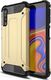 Hurtel Hybrid Armor pancerne hybrydowe etui pokrowiec Samsung Galaxy A7 2018 A750 złoty uniwersalny 1
